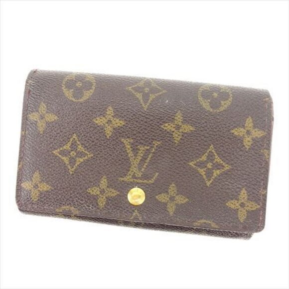 Louis Vuitton Wallet Purse Monogram Brown Woman Authentic - Picture 1 of 9
